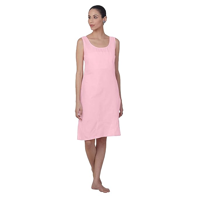 Women's Chiffon Georgette Chikankari Booti Jaal Kurti With Matching Cotton Inner