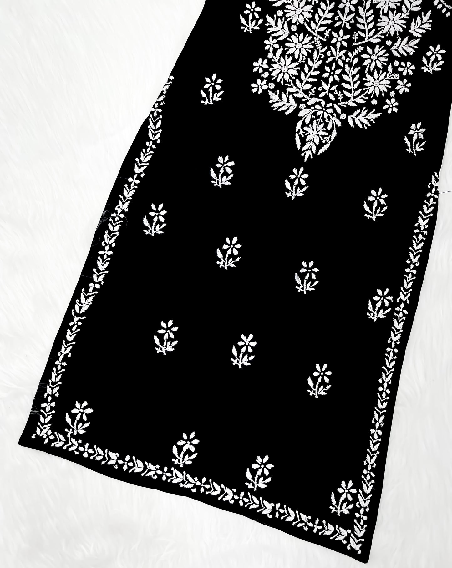 Mansha Chikankari Strappy Rayon Kurti & Palazzo Co-Ord Set (Adjustable Strap)