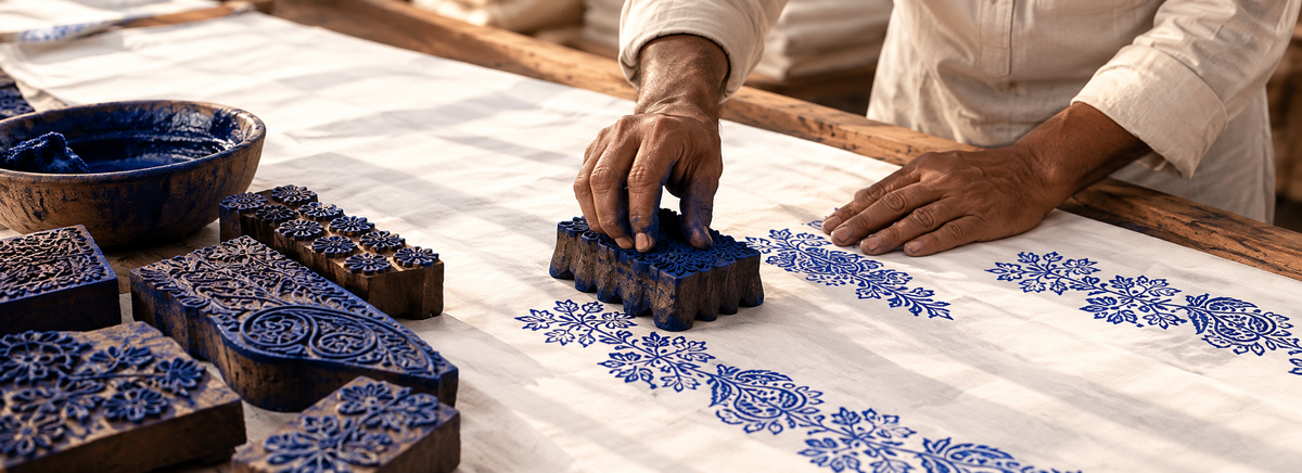 Wooden Block Printing at MALABIS