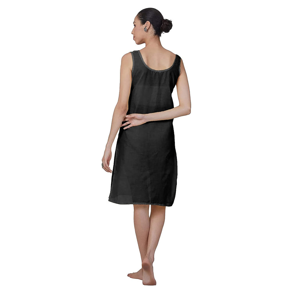Black Khushi Soft Cotton Inner/Lining