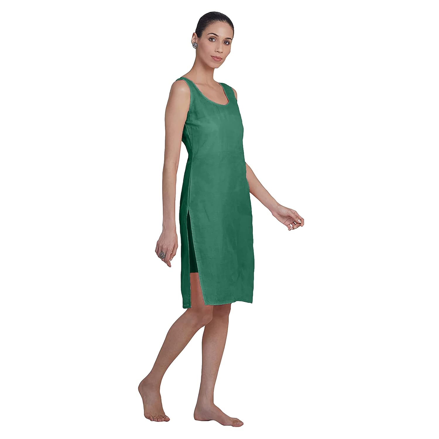 Dark Green Khushi Soft Cotton Inner/Lining