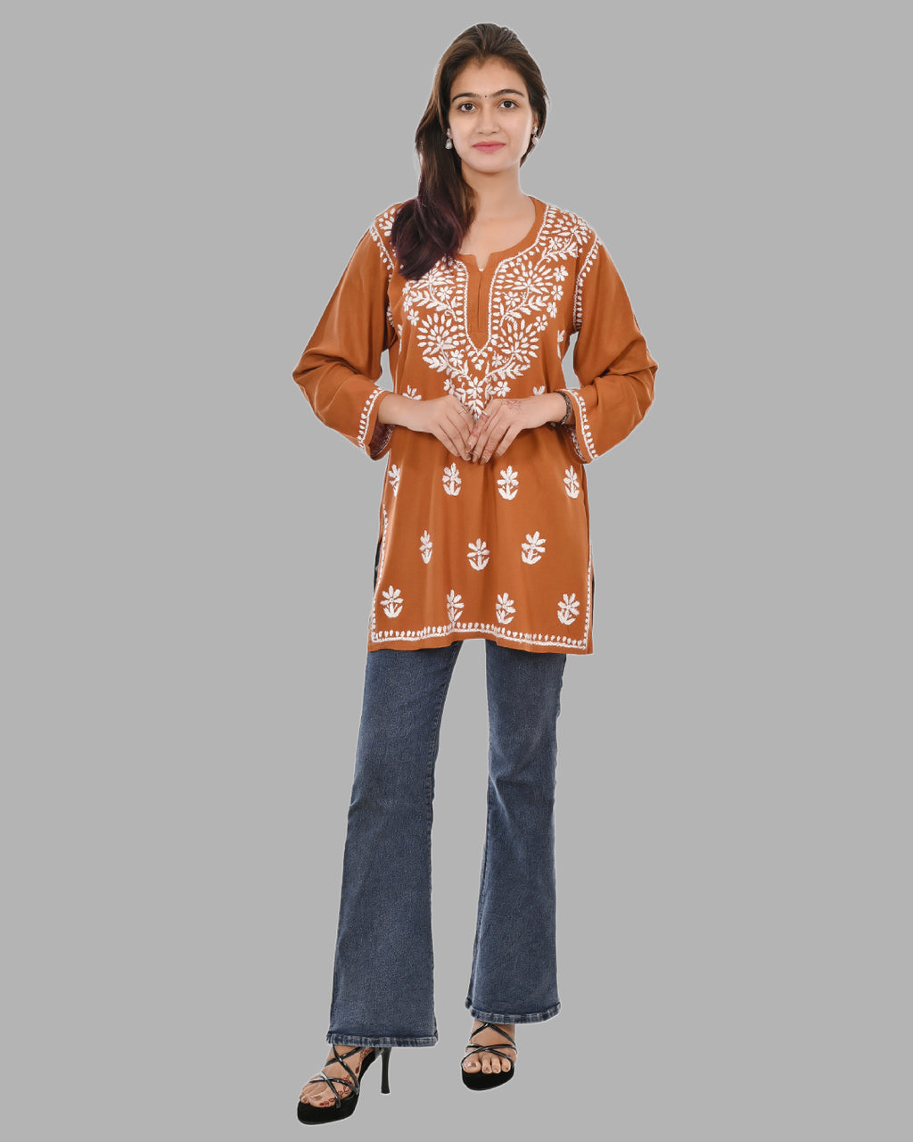 Mahira Mustard  Rayon Short Top - Comfortable, Breathable &amp; Perfect for Every Occasion by malabis