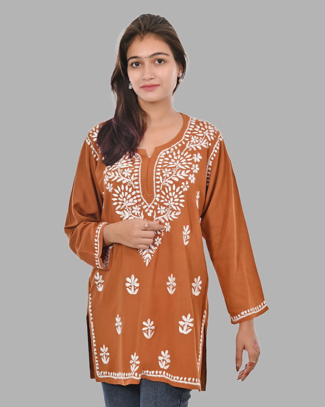 Mahira Mustard  Rayon Short Top - Comfortable, Breathable &amp; Perfect for Every Occasion by malabis