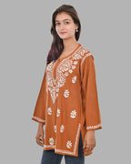 Mahira Mustard  Rayon Short Top - Comfortable, Breathable &amp; Perfect for Every Occasion by malabis