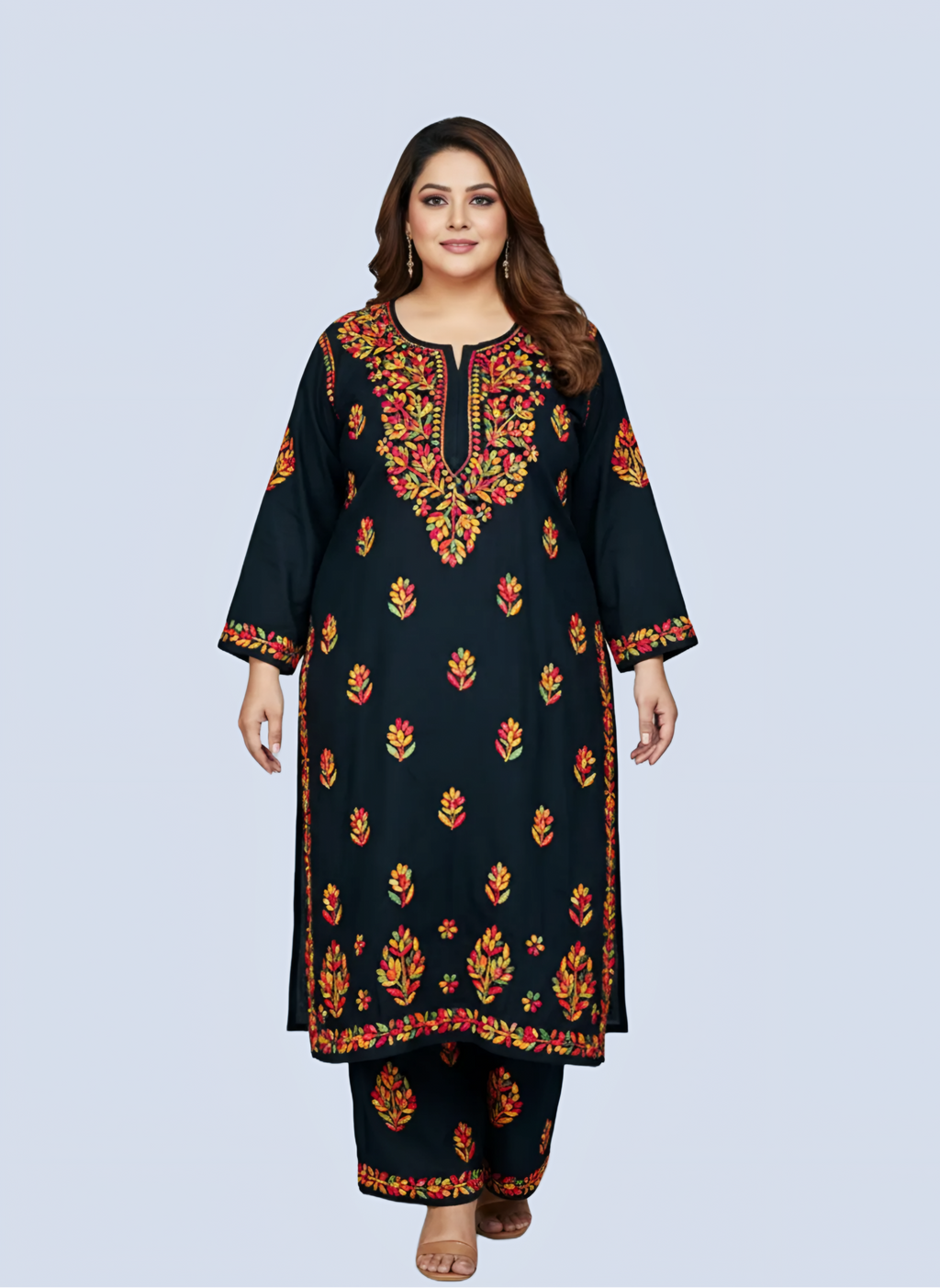 Black Mannta rayon set
