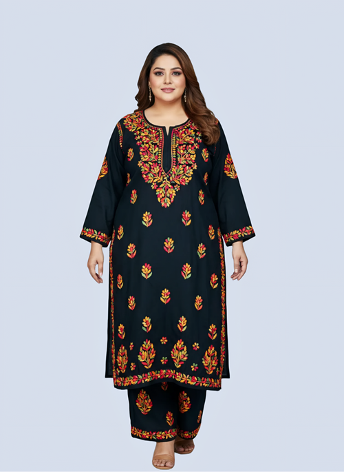 Black Mannta rayon set