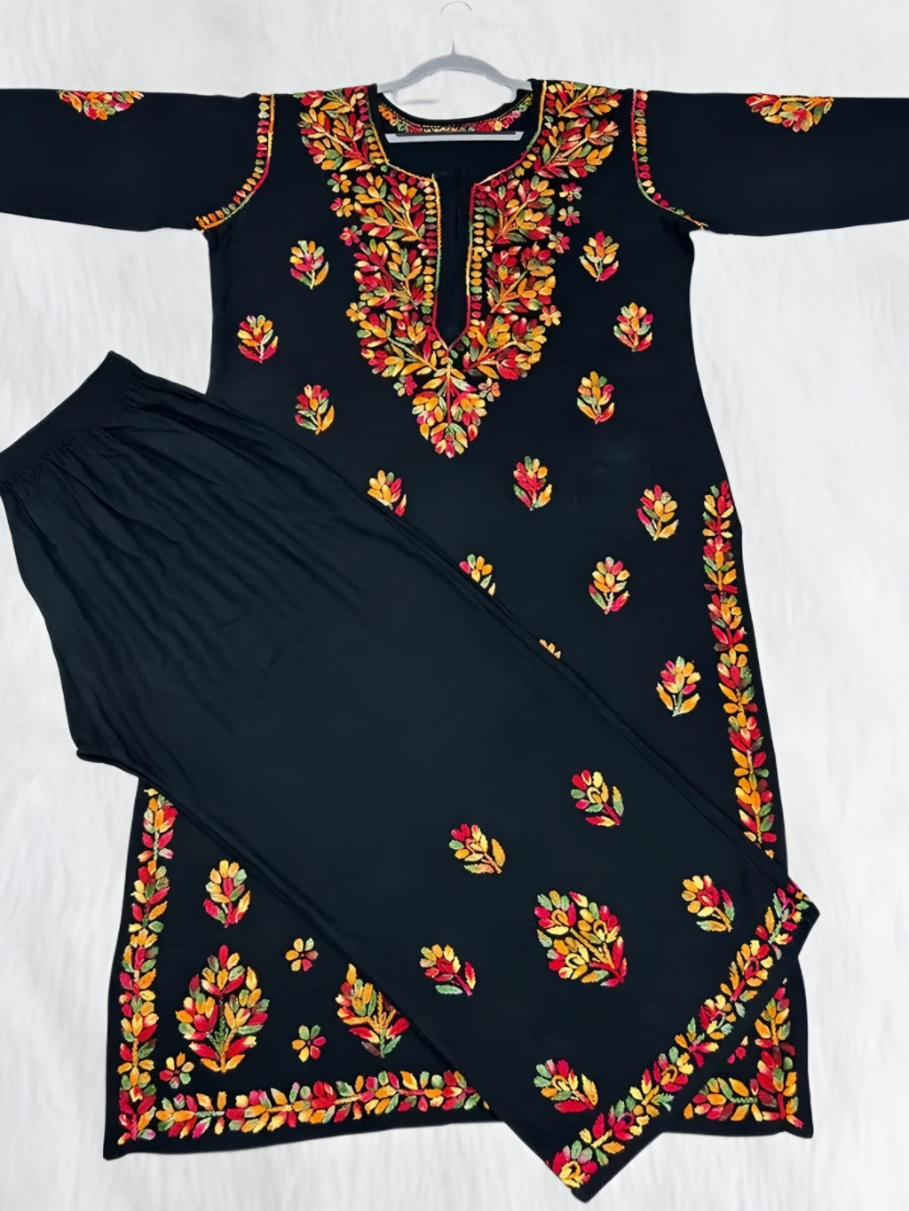 Black Mannta rayon set