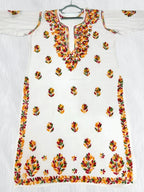 White Mannta rayon set