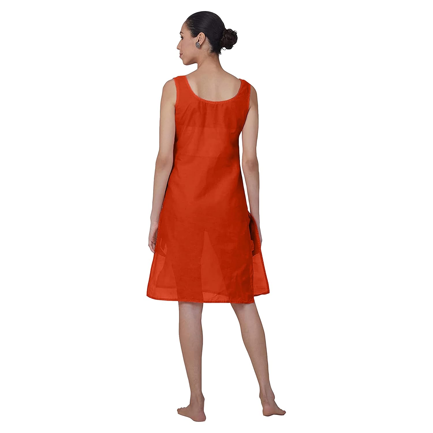Orange Khushi Soft Cotton Inner/Lining