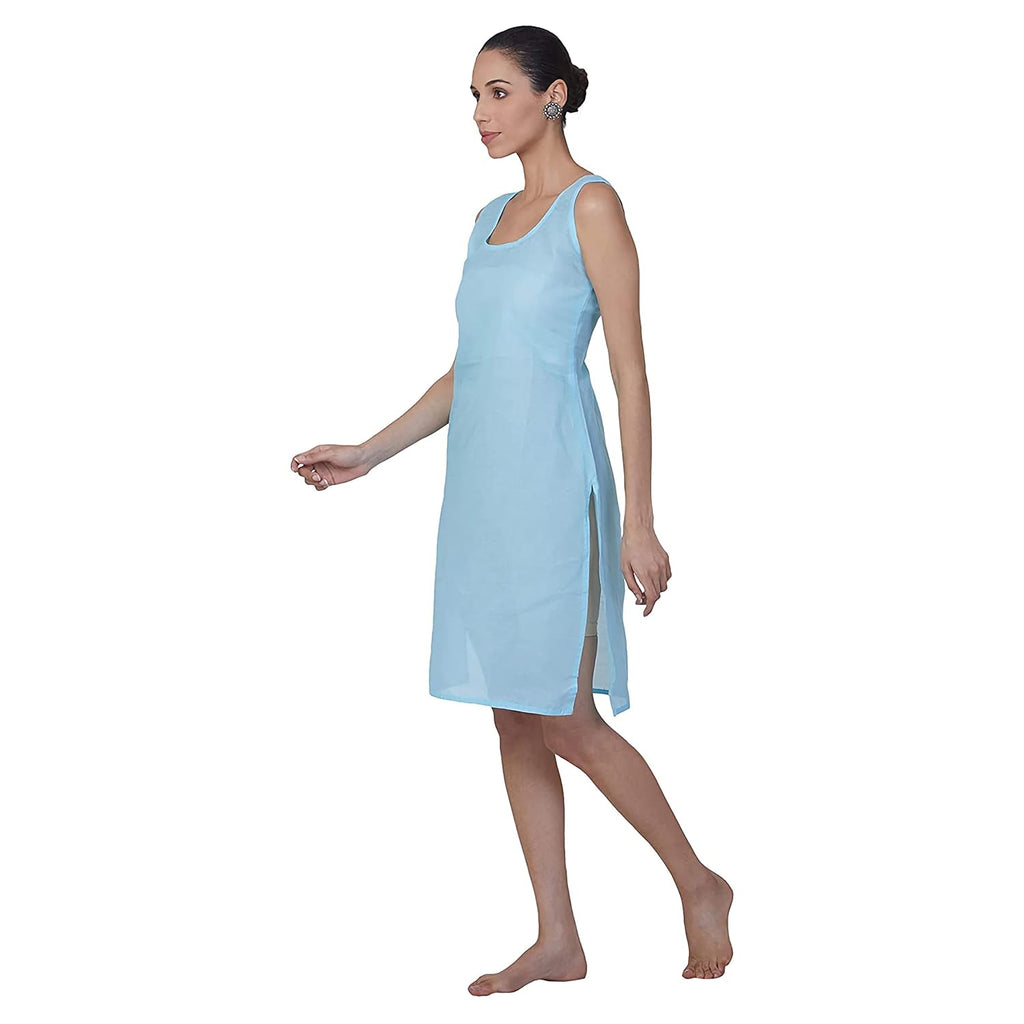 Powder Blue Khushi Soft Cotton Inner/Lining