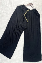 Black Laila Ombre Dyed Rayon Kurti