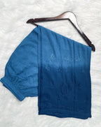 Powder Blue Laila Ombre Dyed Rayon Kurti
