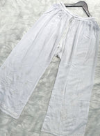 White Laila Ombre Dyed Rayon Kurti