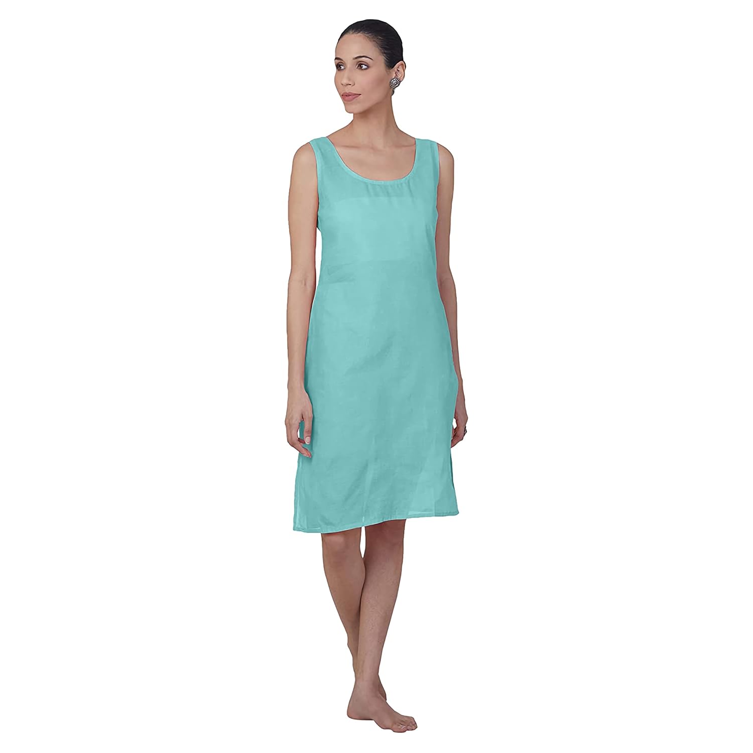 Teal Green Khushi Soft Cotton Inner/Lining