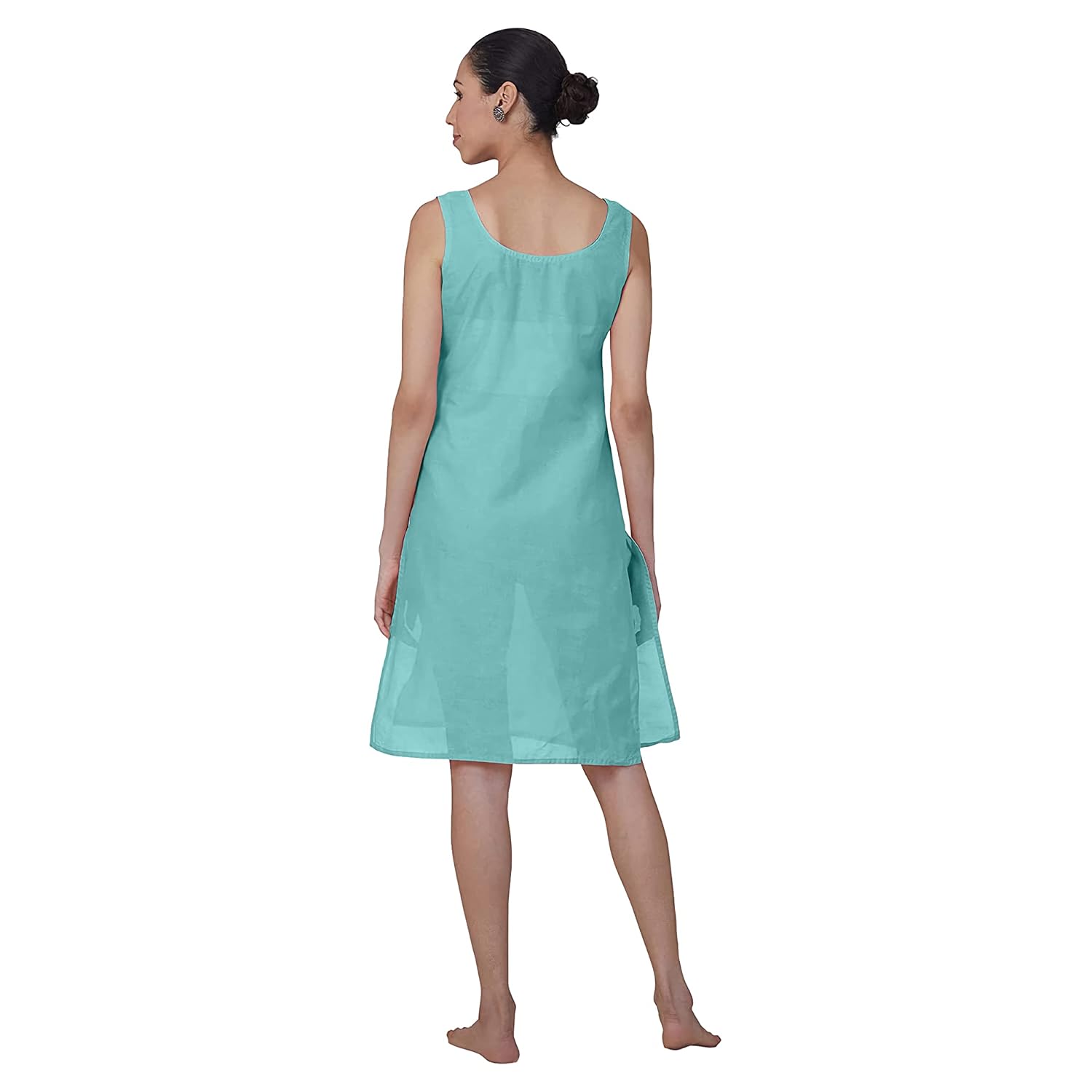 Teal Green Khushi Soft Cotton Inner/Lining