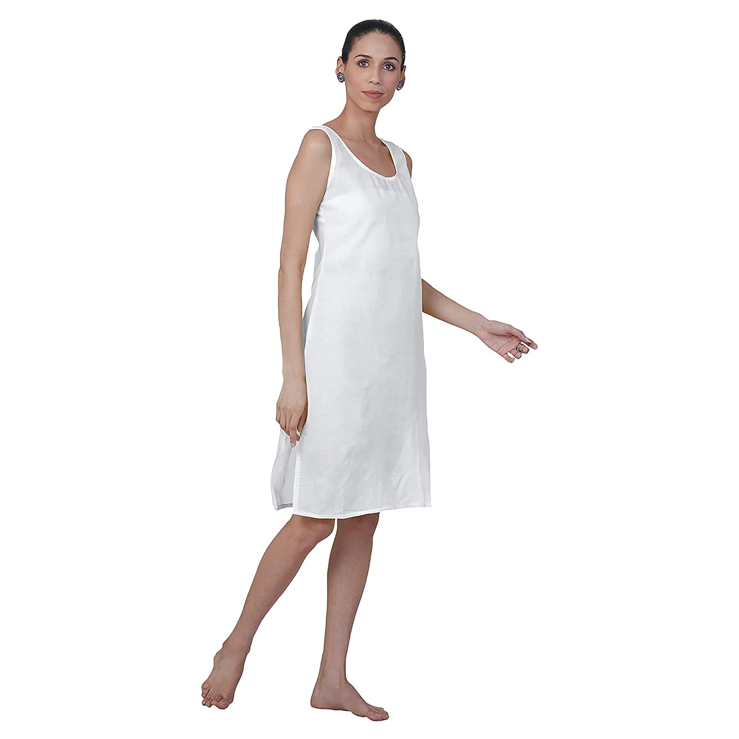 White Khushi Soft Cotton Inner/Lining