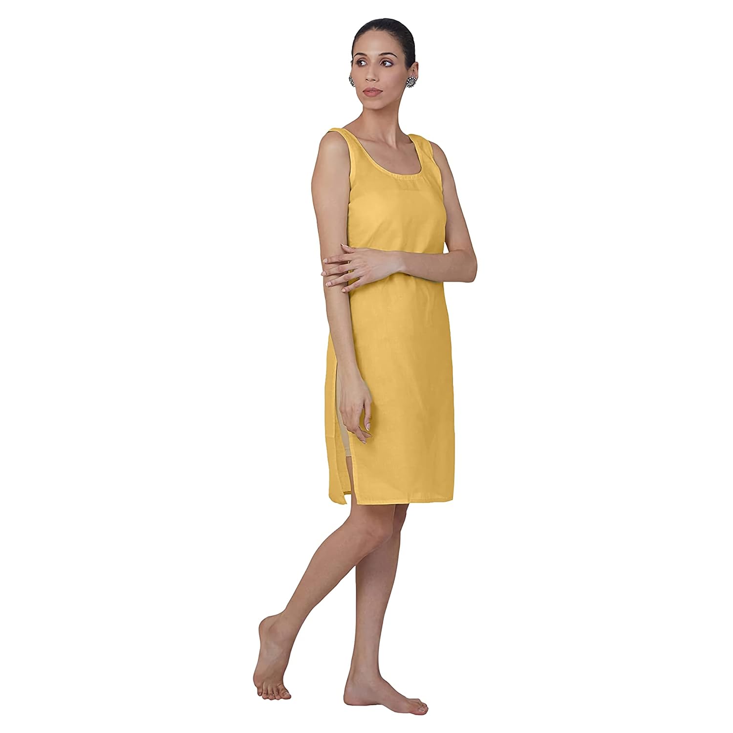 Yellow Khushi Soft Cotton Inner/Lining